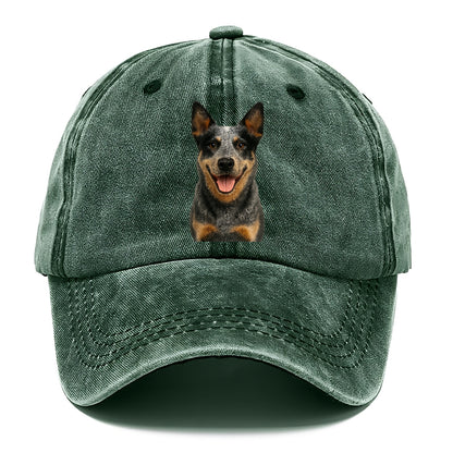cattle dog: unrivaled drive, unwavering heart Hat