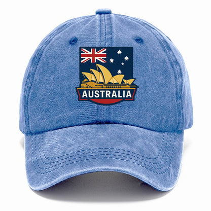 Australian Landmark Flag Hat