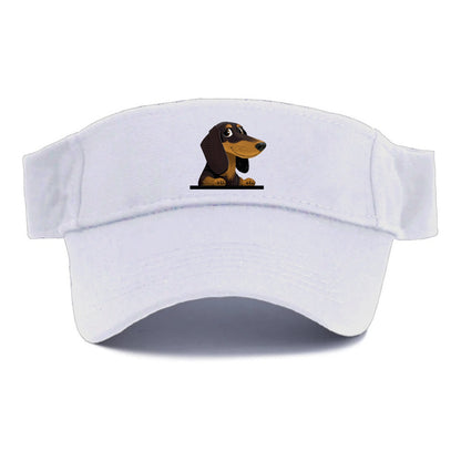 retro-dachshund-playful-spirit Hat