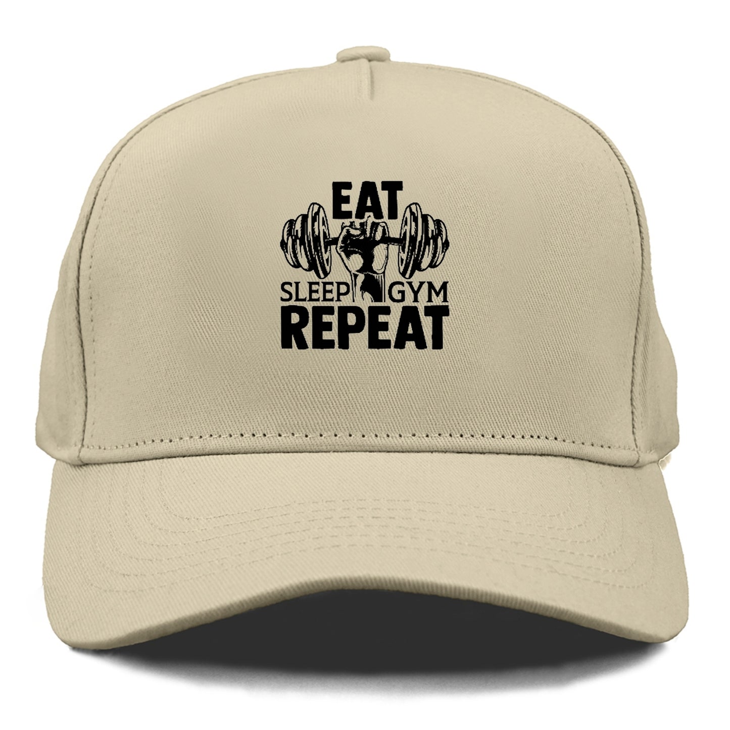 eat sleep gym repeat Hat