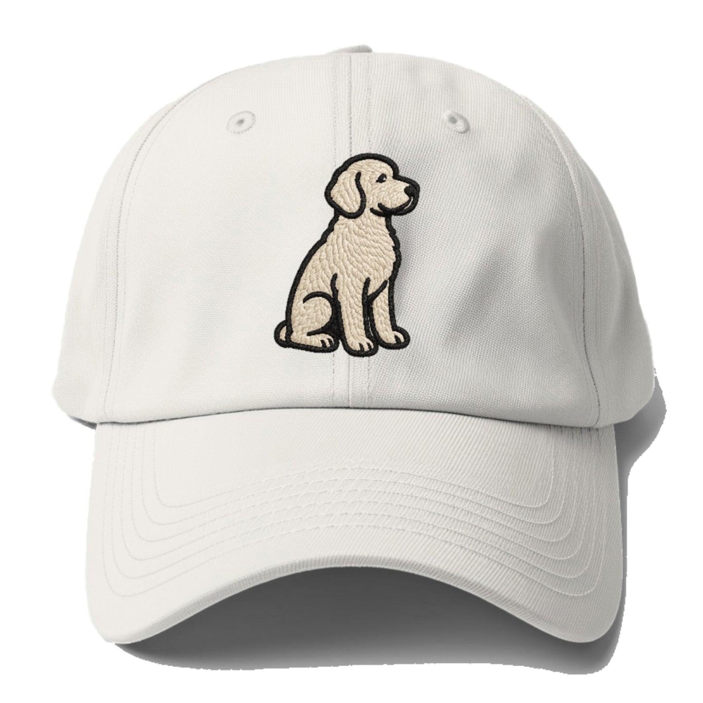 labradoodle-curly-cream-charm Hat