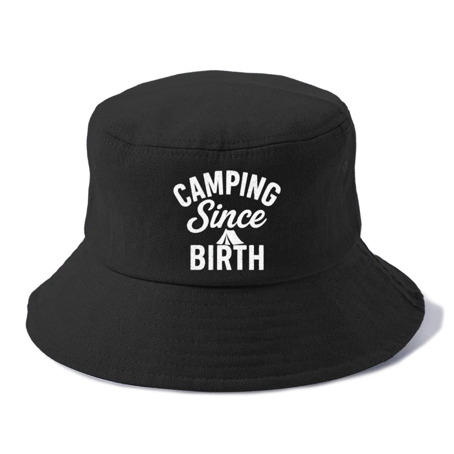 camping since birth outdoor adventure Hat