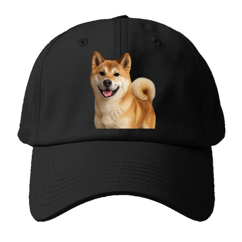 Akita Portrait Design Baseball Cap For Big Heads