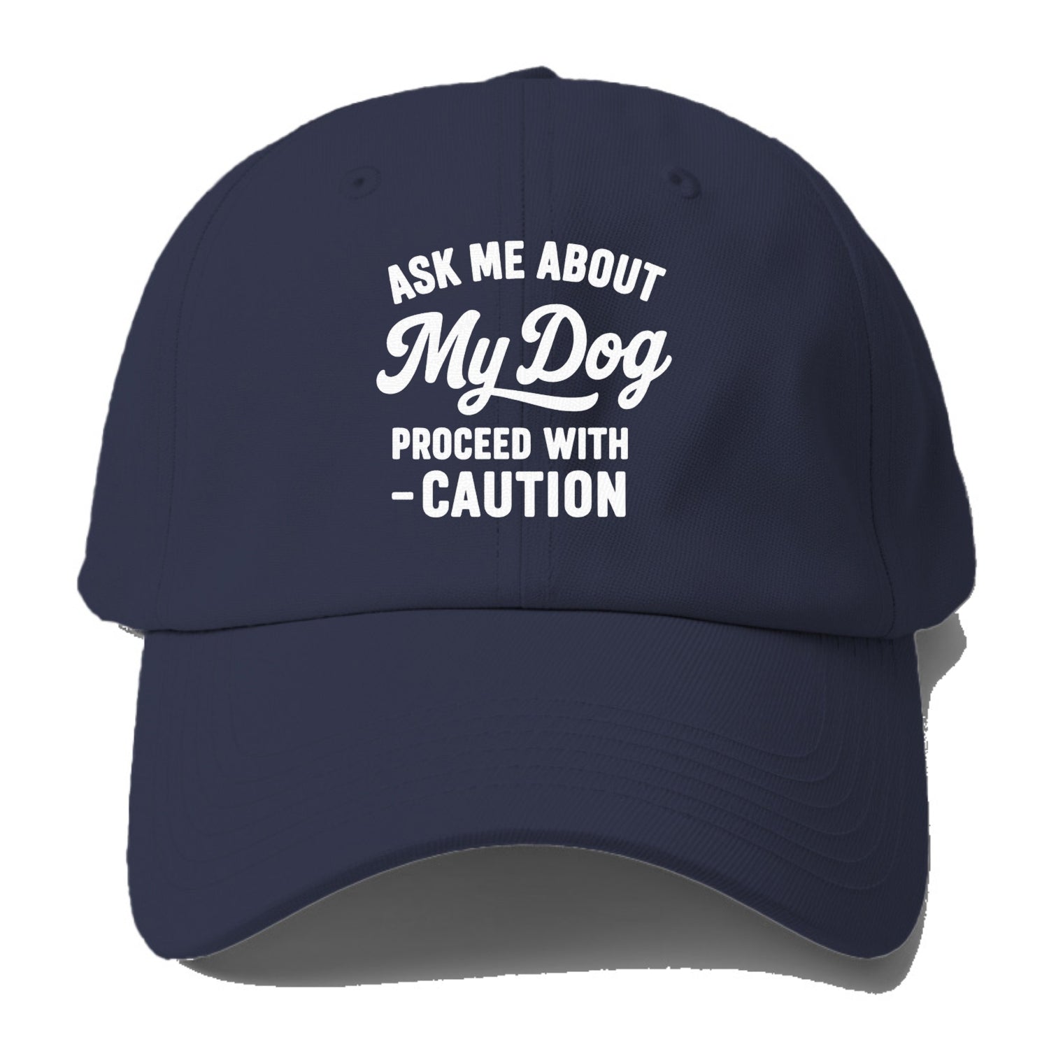 dog proceed with caution Hat