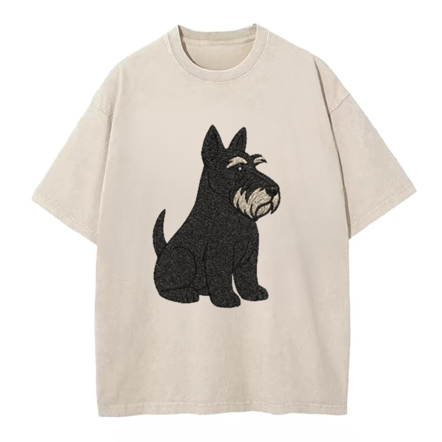 Scottish Terrier Black Sitting Pose Hat