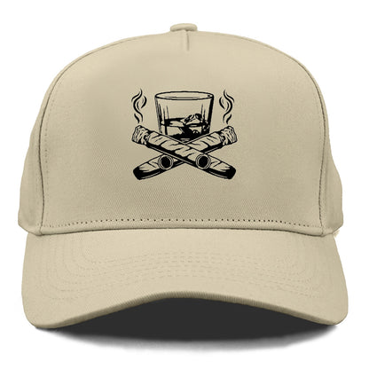 WHISKEY AND CIGAR Hat