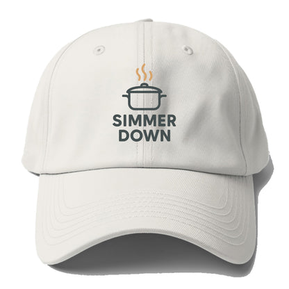 simmer down relax Hat