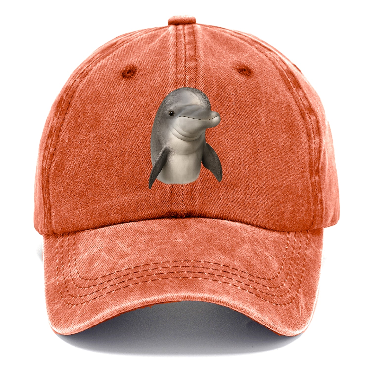 dolphin portrait design Hat