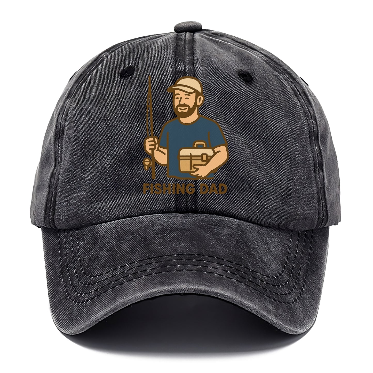 fishing  dad  hobby  cartoon character Hat