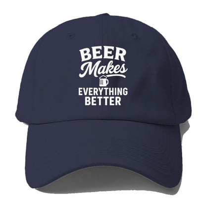 brewed serenity better with beer Hat