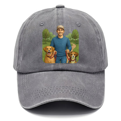 dog walking adventures Hat