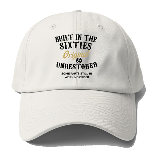 Built In The Sixties Original Unrestored Some Parts Still In Working Order Baseball Cap For Big Heads
