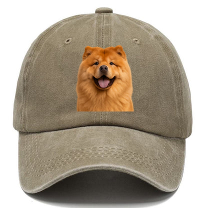 chow chow: fluffy noble guardian Hat