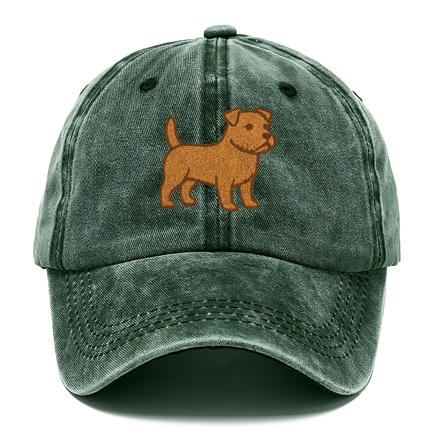 Norfolk Terrier Red Colored Pose Hat