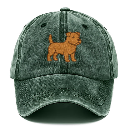 Norfolk Terrier Red Colored Pose Hat