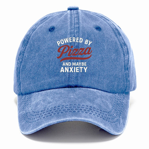 Pizza Powered Anxious Appetite Classic Cap