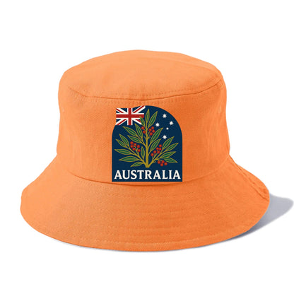 Australian Botanical Emblem Hat
