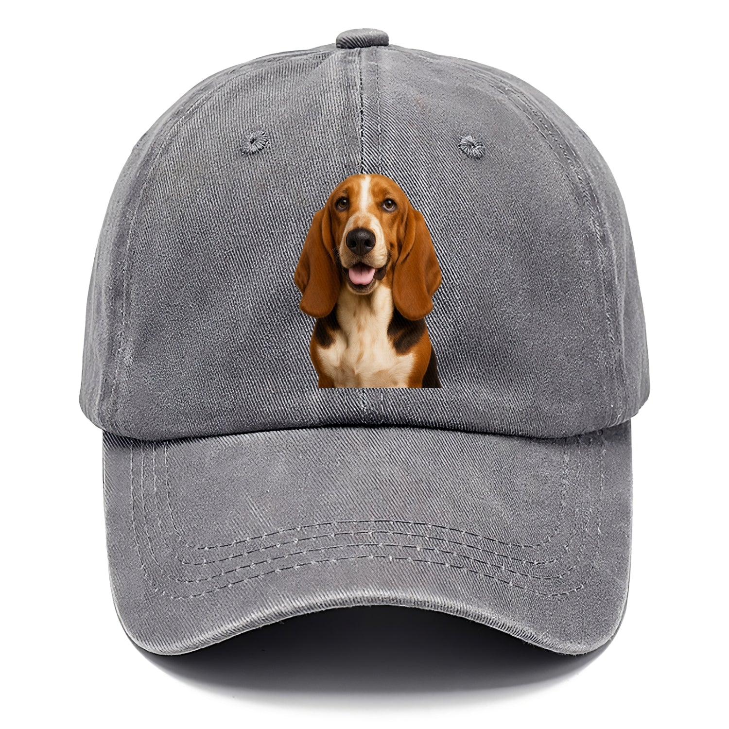 basset hound portrait design Hat