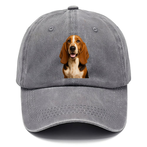 Basset Hound Portrait Design Classic Cap