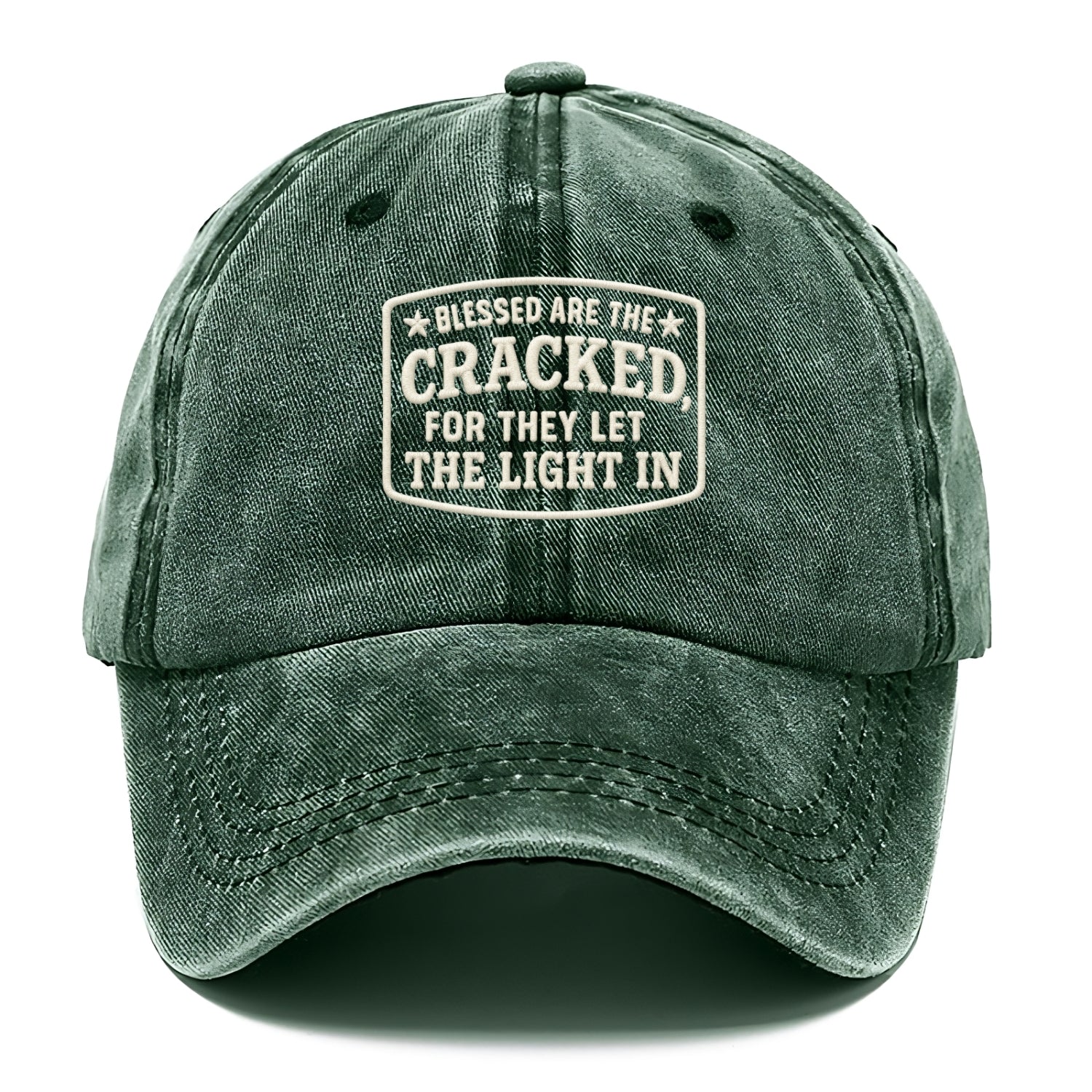 inspirational quote patch Hat
