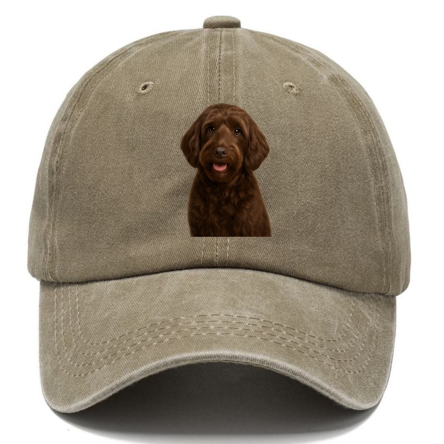 labradoodle portrait design Hat