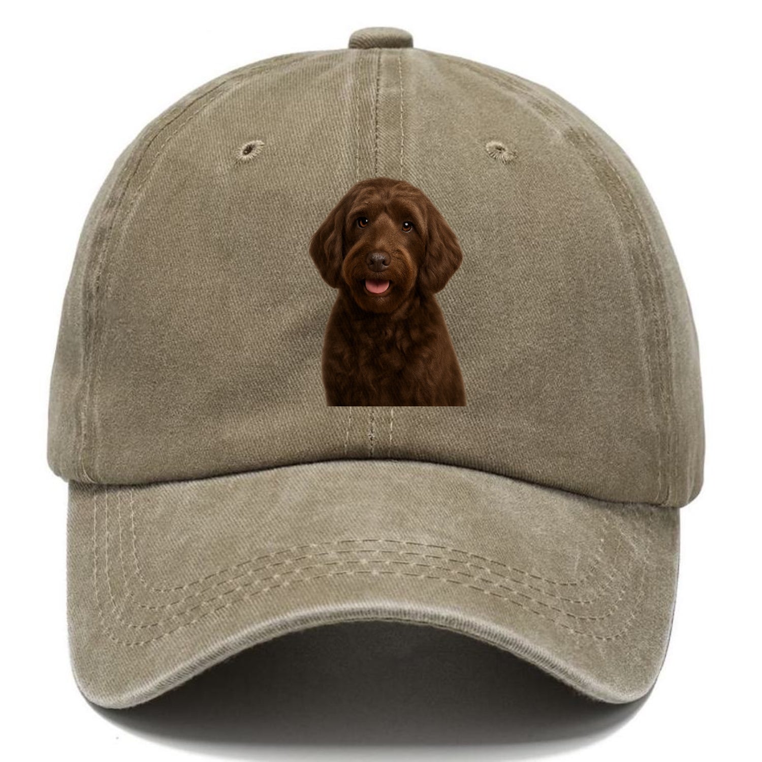 labradoodle portrait design Hat