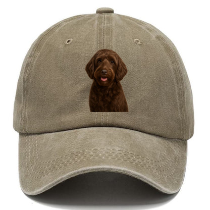 labradoodle portrait design Hat