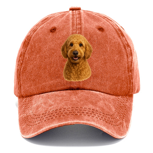 Goldendoodle Portrait Design Classic Cap