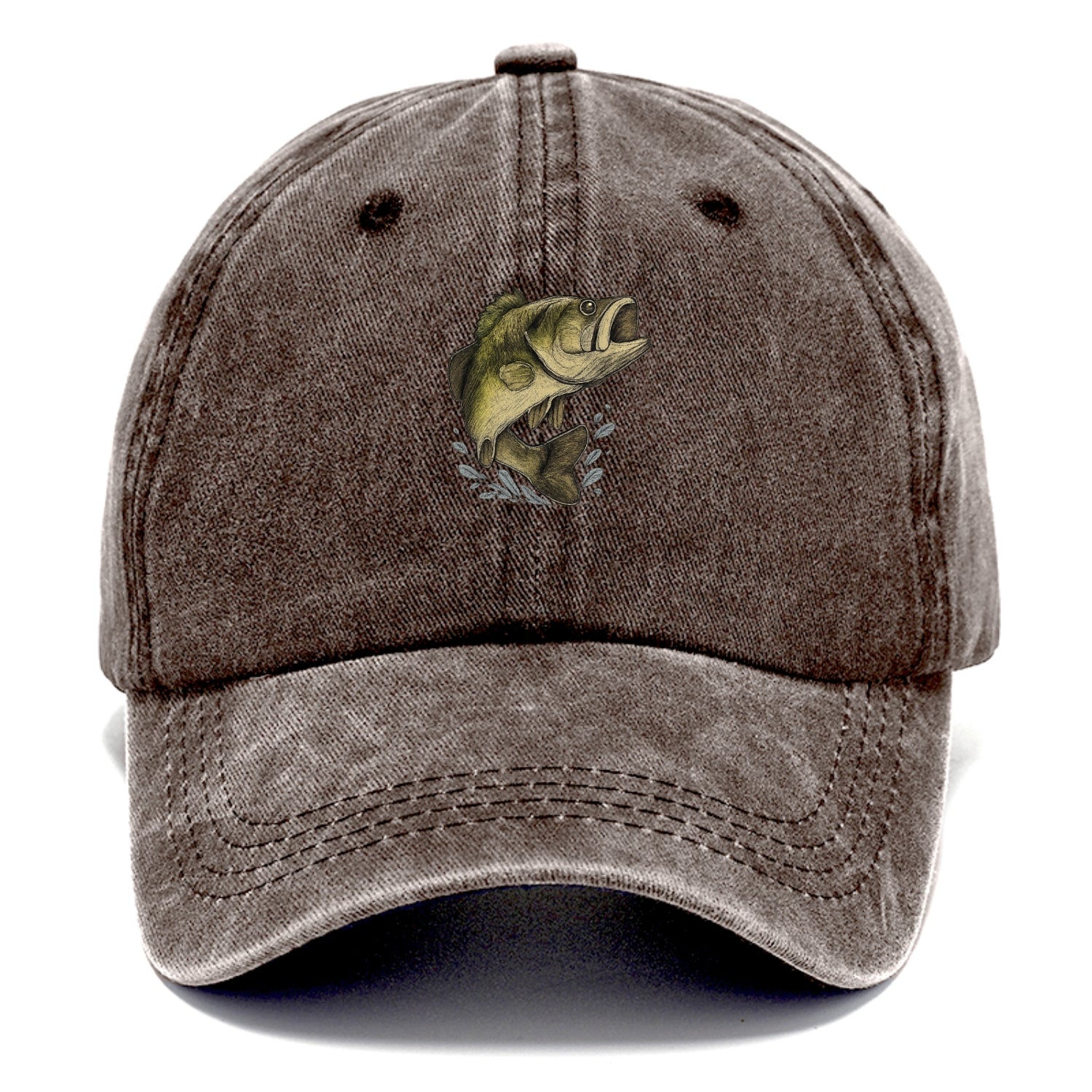 leaping bass fishing Hat