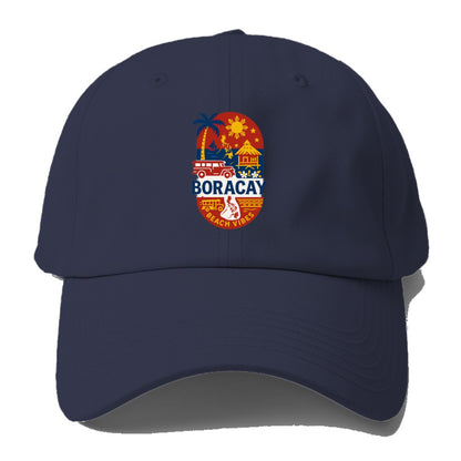 travel destination themed with cultural elements Hat