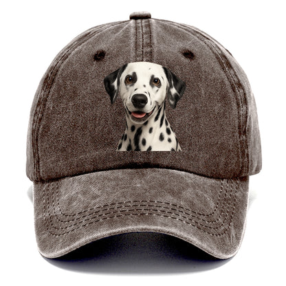 dalmatian portrait design Hat