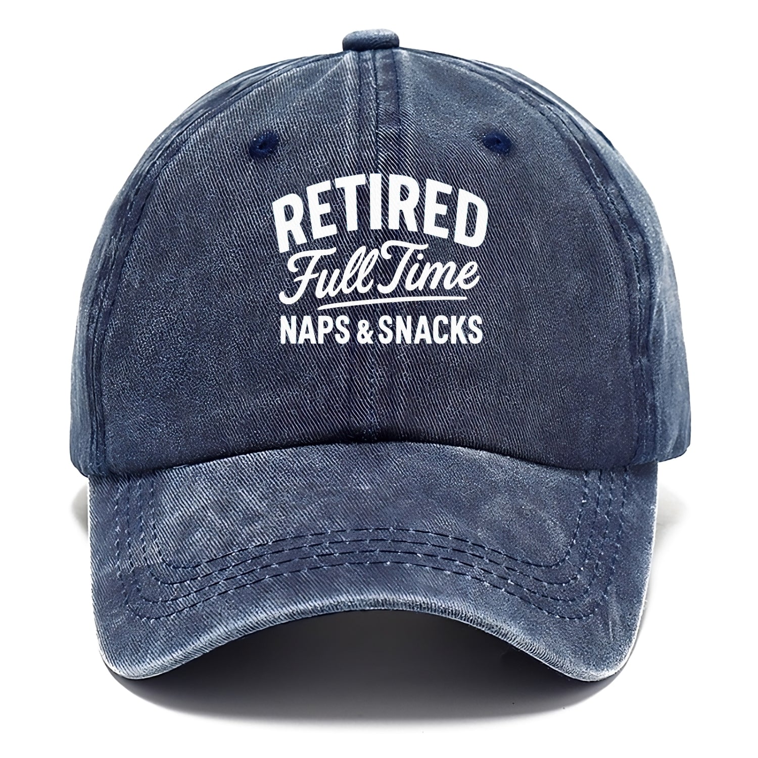 retired full time naps snacks Hat