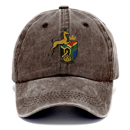 south-africa-springbok-emblem-premium-design Hat