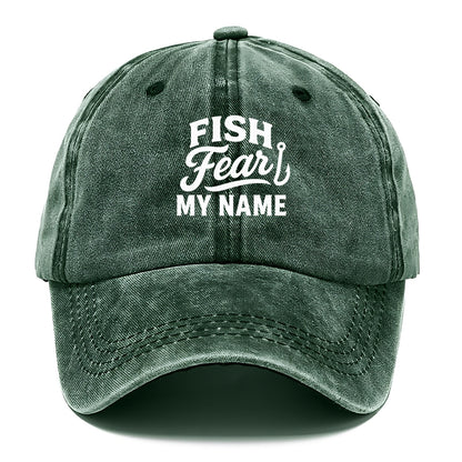 fearless fishers catch and release Hat