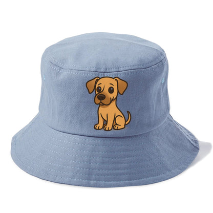great dane fawn colored sitting pose with gentle expression portrait design Hat