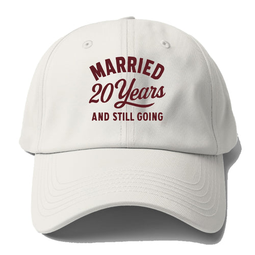 Twenty Years Of Love And Laughter Baseball Cap For Big Heads