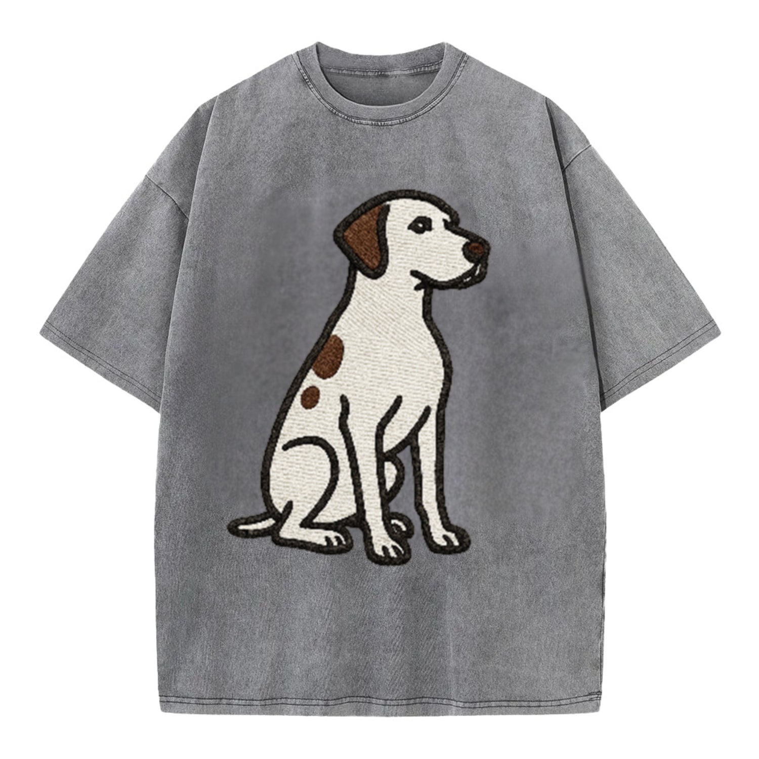 pointer-white-liver-spots-sitting-pose-loyal-spirit Hat