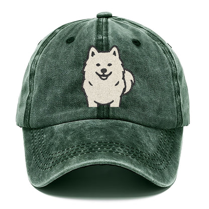 Samoyed White Fluffy Design Hat
