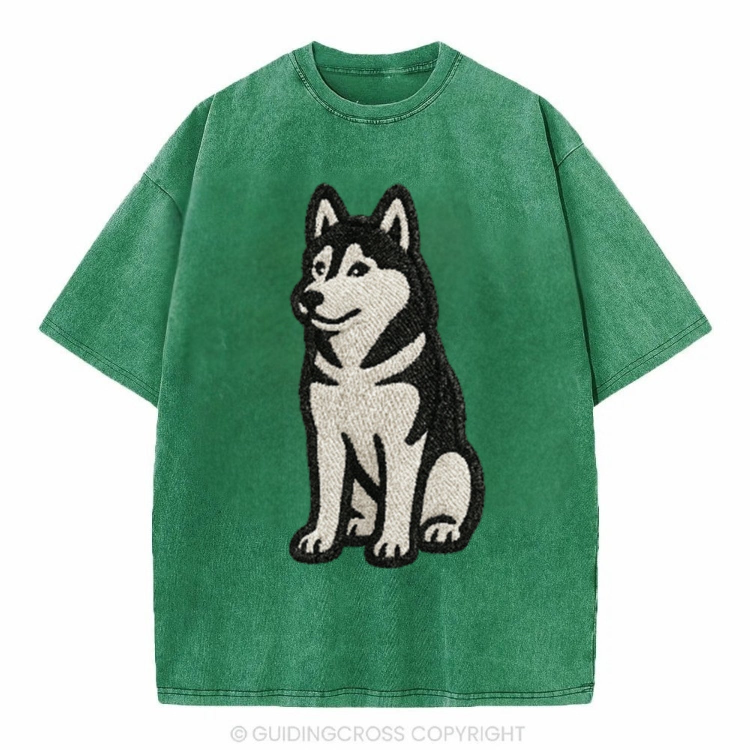 siberian-husky-black-white-loyal-spirit Hat