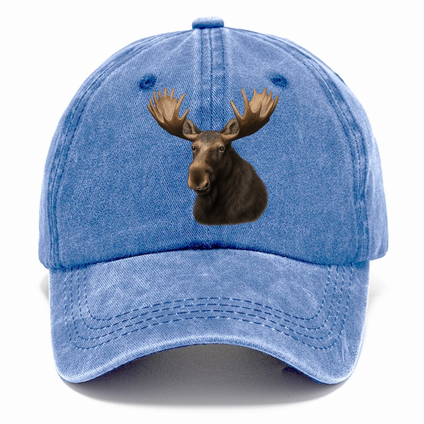 moose portrait design Hat