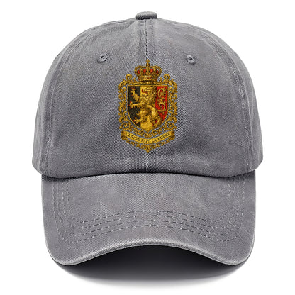 belgium heritage lion badge Hat