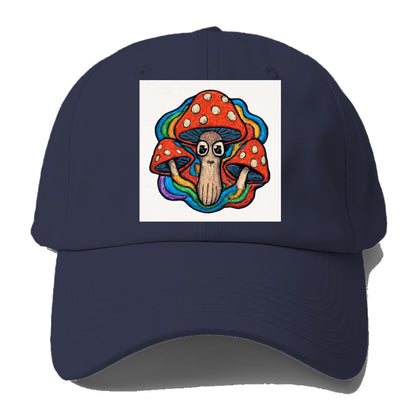 trippy mushrooms with psychedelic aura Hat