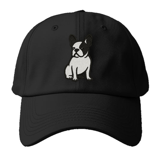 french-bulldog-black-white-charming-pose Hat
