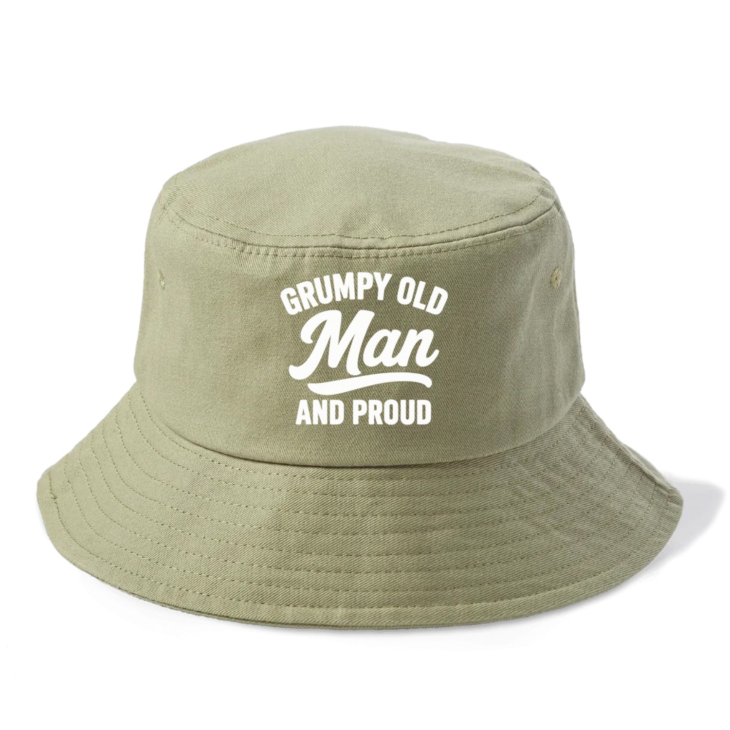 grumpy old man and proud Hat