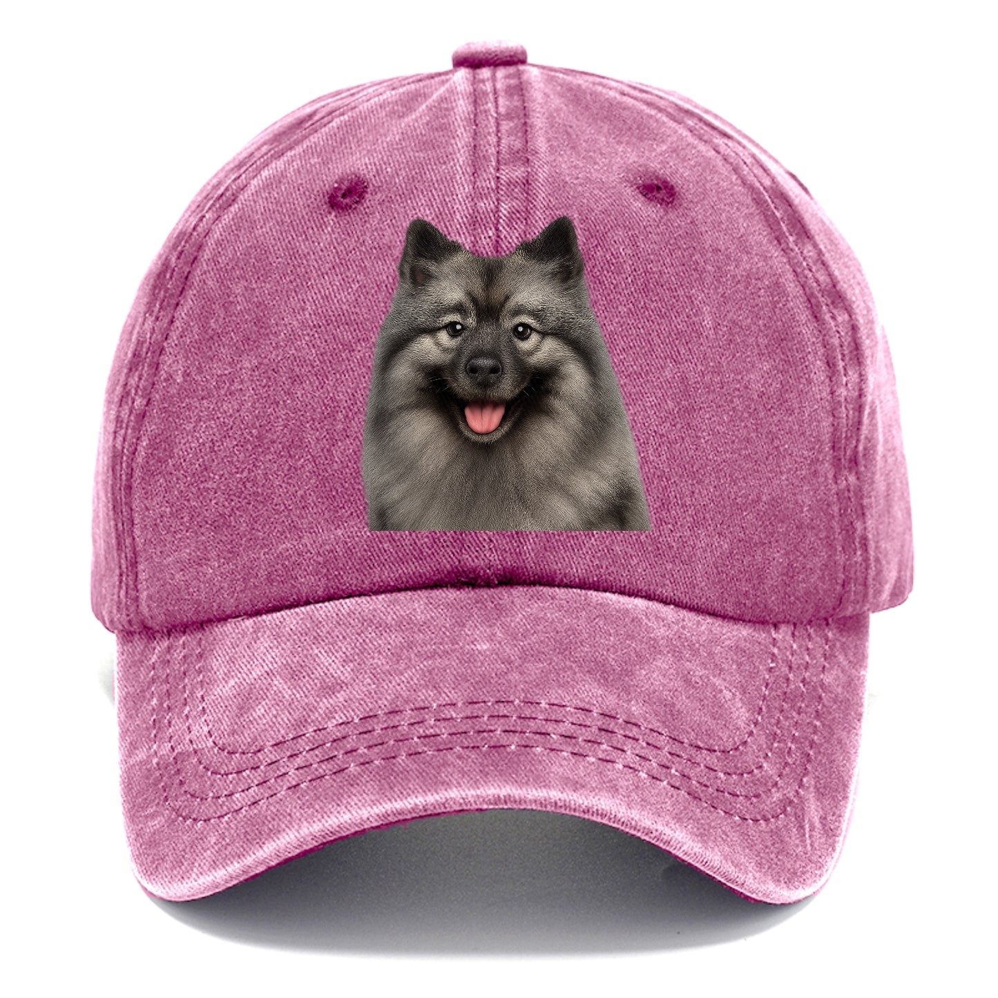 keeshond: silver fox, golden heart Hat