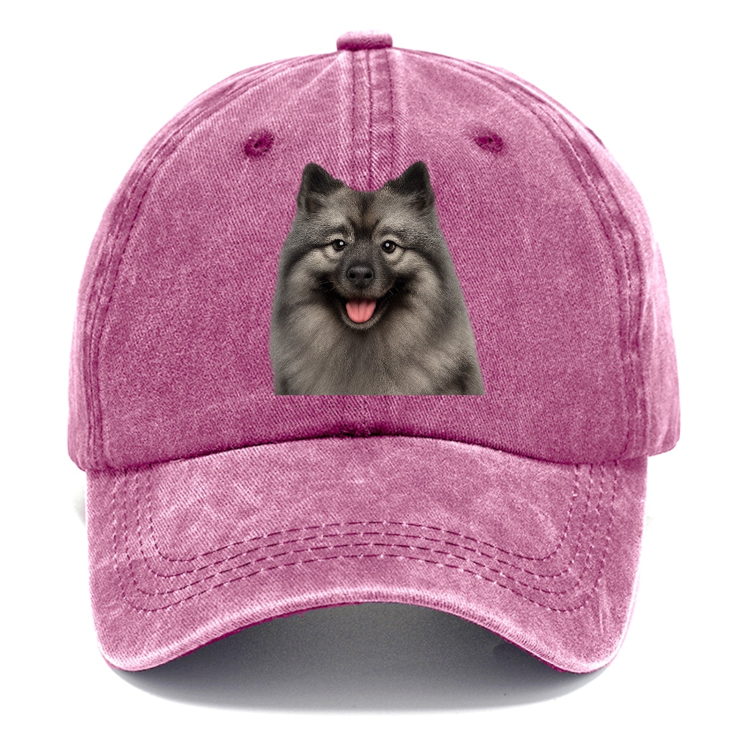 keeshond: silver fox, golden heart Hat