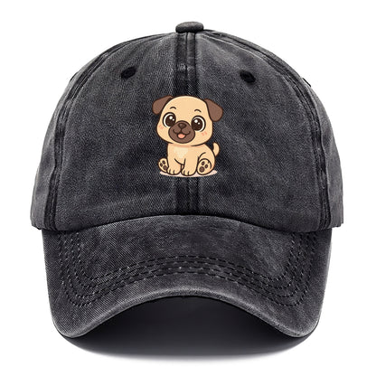 charming-pug-wrinkled-wonder Hat