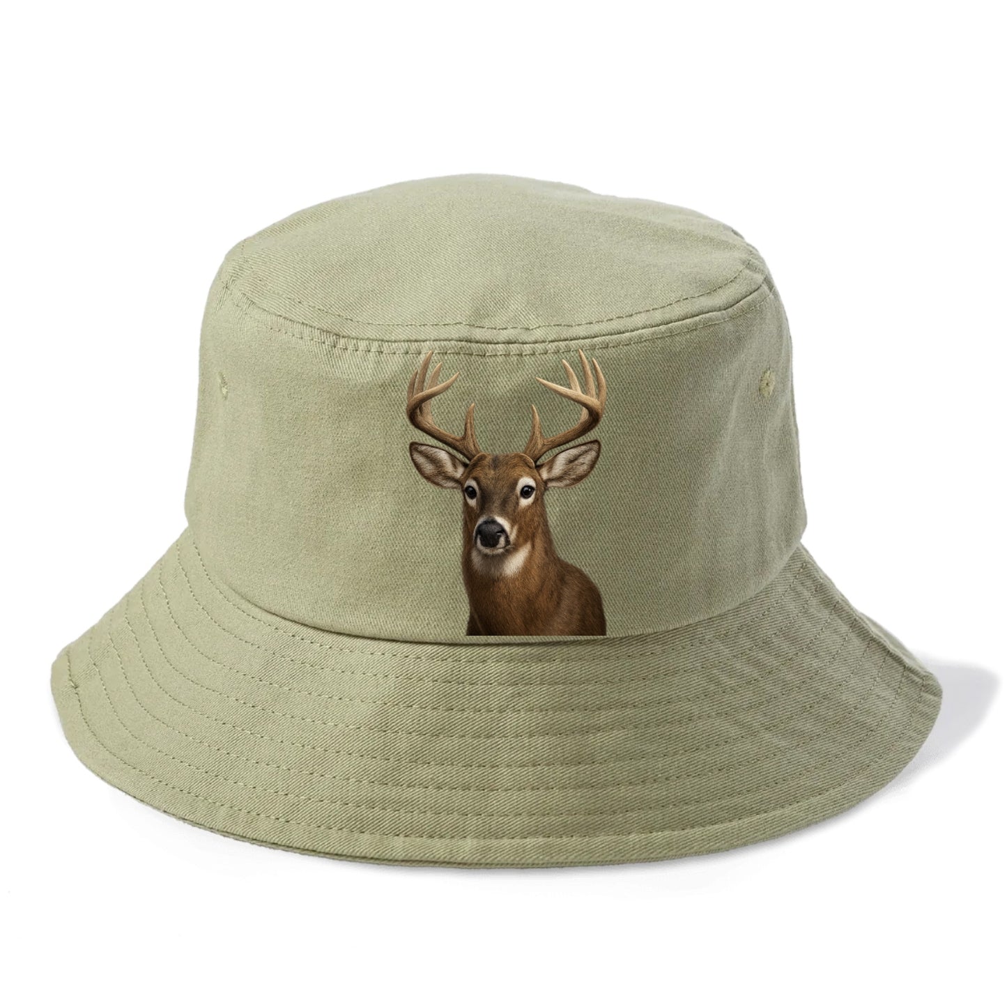 deer portrait design Hat