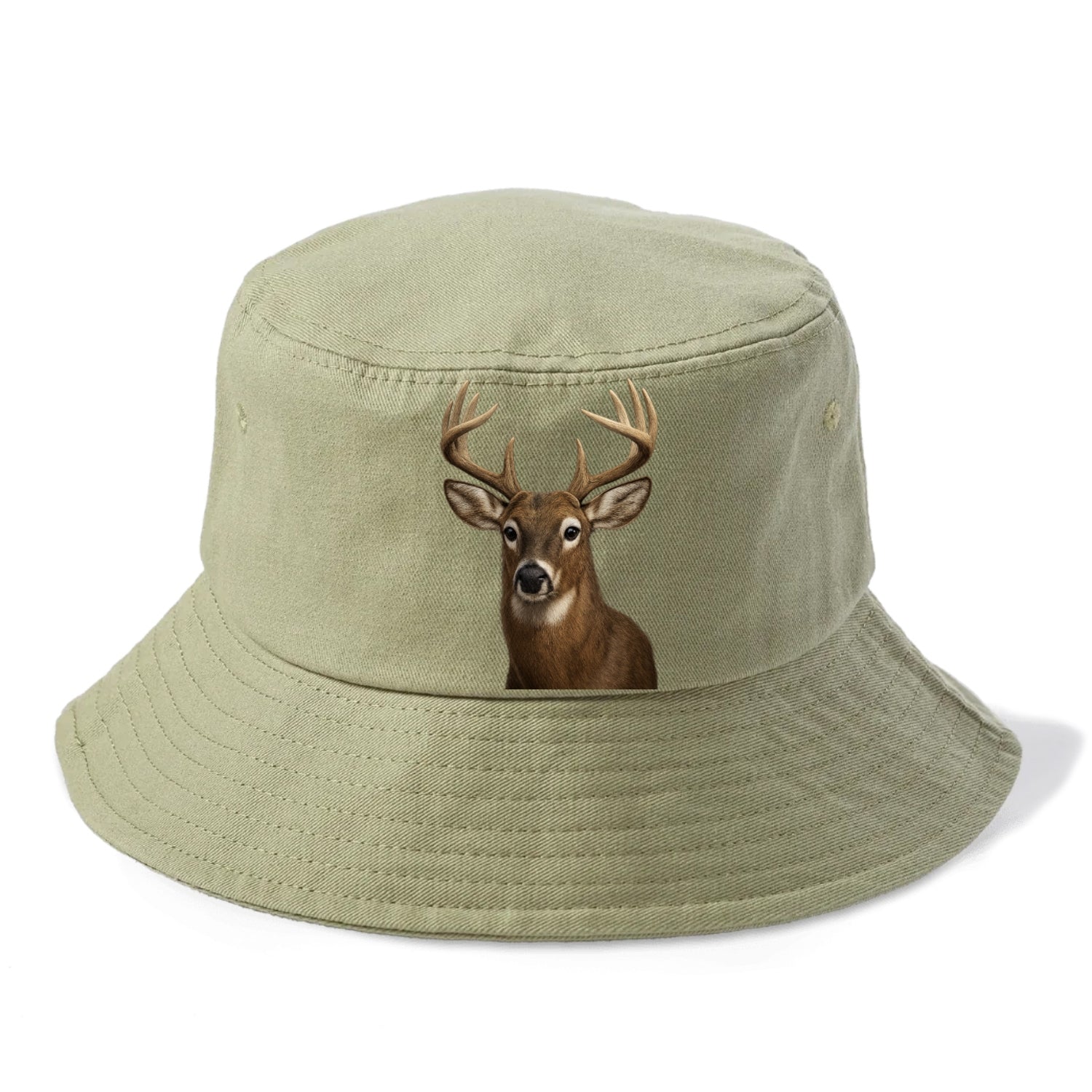 deer portrait design Hat