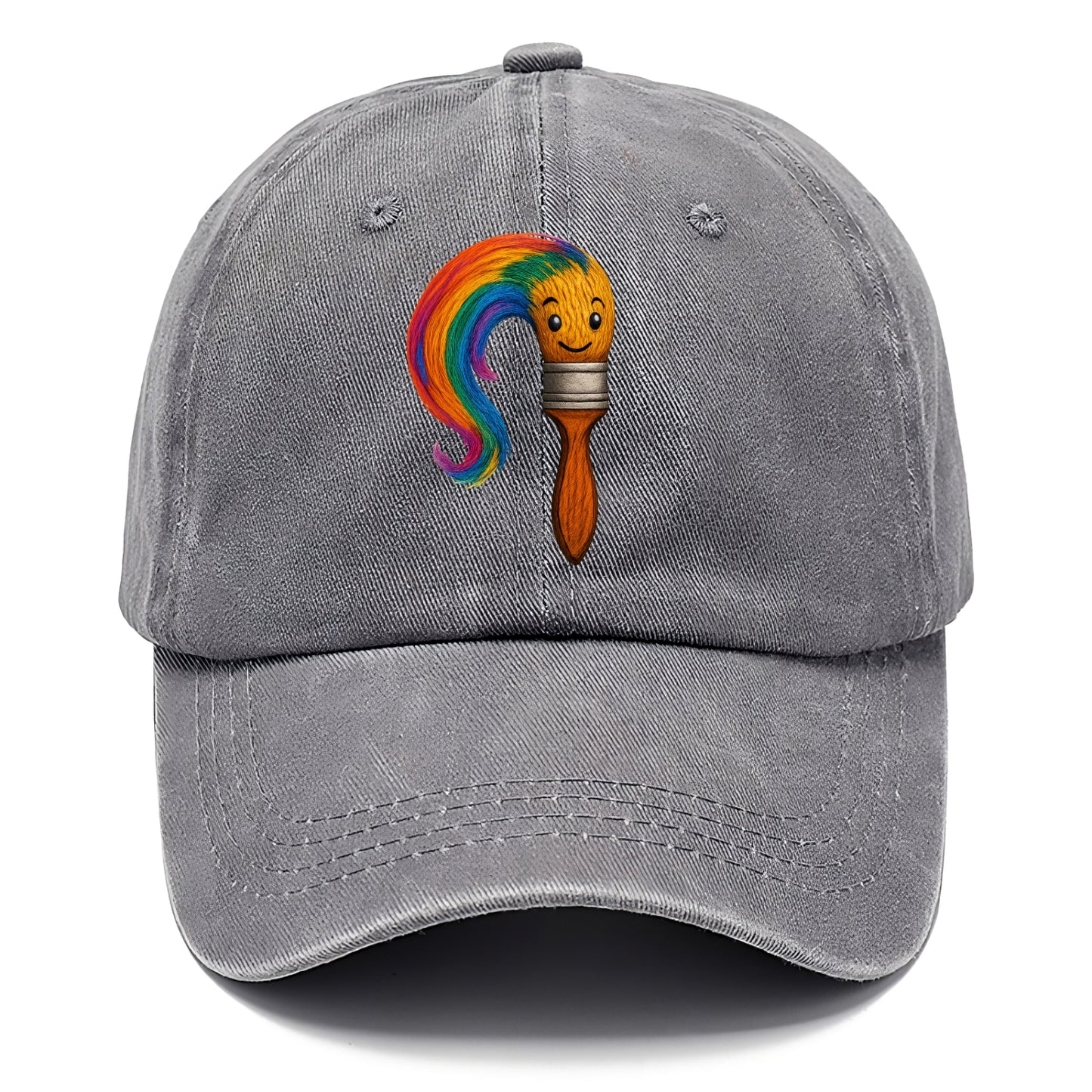 rainbow brushstrokes Hat